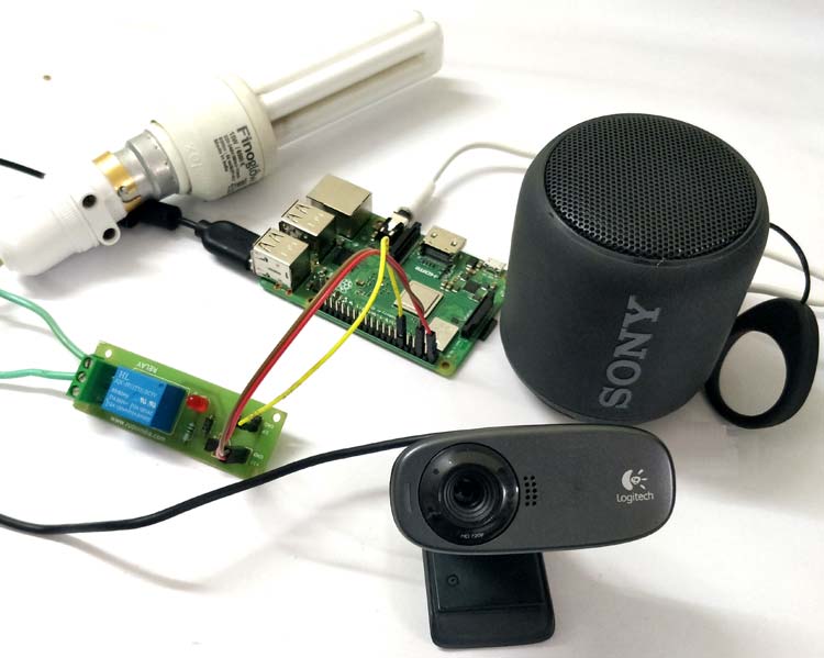 Voice controlled Home automation using Amazon Alexa on Raspberry Pi Voice controlled Home automation using Amazon Alexa on Raspberry Pi