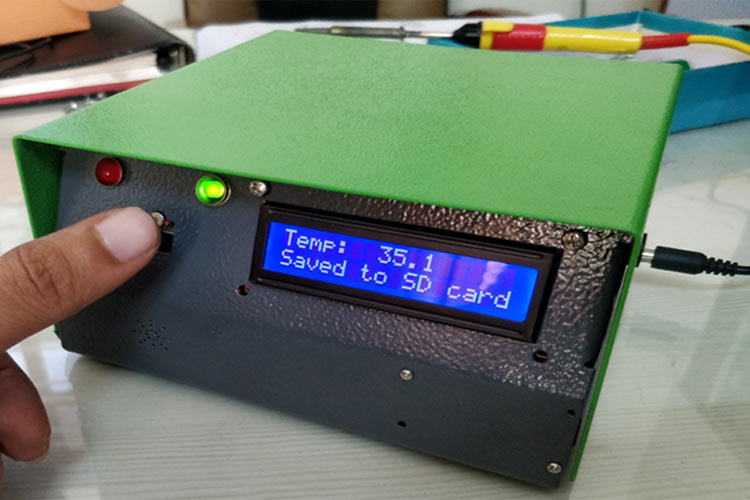 Wall Mount Digital IR Thermometer using Arduino Wall Mount Digital IR Thermometer using Arduino