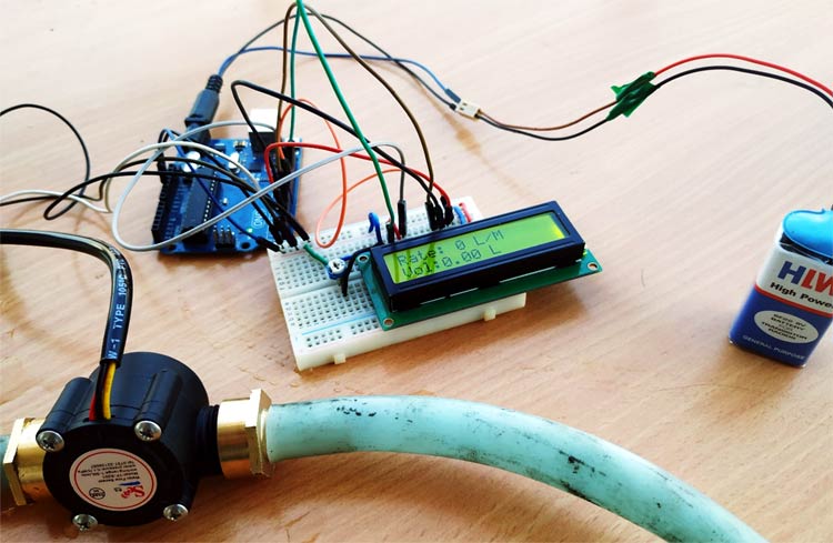 Arduino Water Flow Sensor Water Flow Sensor using Arduino