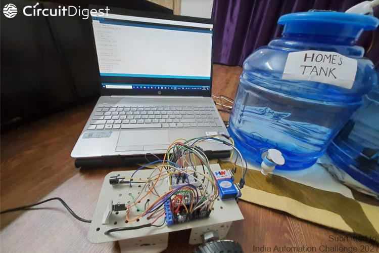Water Supply Chain Management System using Arduino and NodeMCU Water Supply Chain Management System using Arduino and NodeMCU