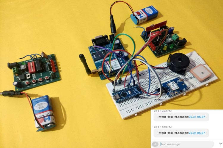 Women Safety System with GPS Tracking & Alerts Women Safety Device Using Arduino with GPS Tracking & Alerts