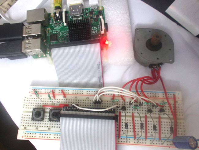 Stepper Motor Control with Raspberry Pi Stepper Motor Control with Raspberry Pi