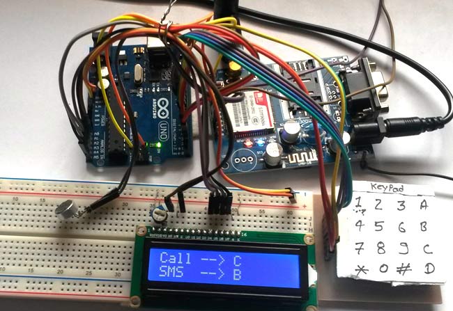 Make/answer call and Read/send SMS using Arduino Make/answer call and Read/send SMS using Arduino