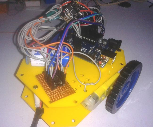 WiFi Controlled Robot using Arduino WiFi Controlled Robot using Arduino