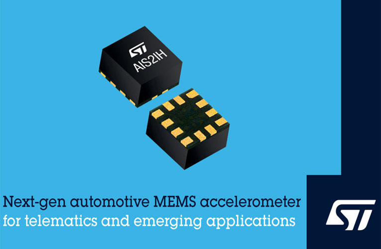 STMicroelectronics' AIS2IH Three Axis Linear Accelerometer STMicroelectronics' AIS2IH Three Axis Linear Accelerometer