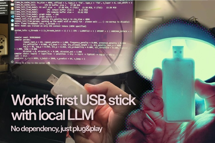 AI in Your Pocket: Running an LLM from a USB Stick AI in Your Pocket: Running an LLM from a USB Stick