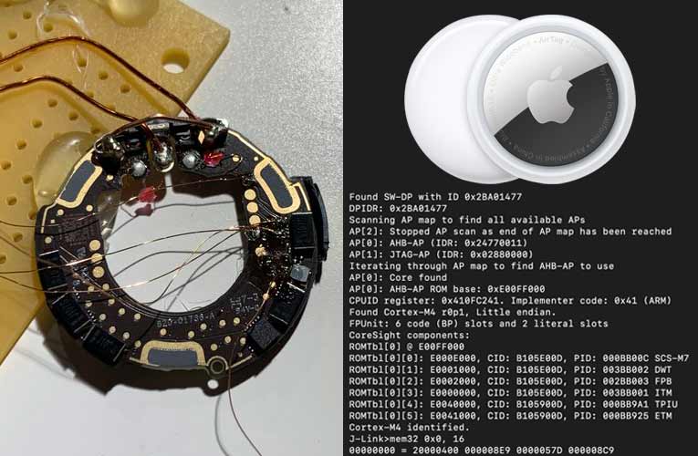 Apple AirTag Microcontroller Apple AirTag Microcontroller
