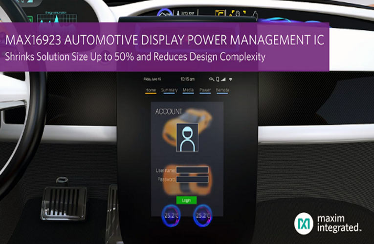MAX16923- Automotive Display Power Management IC Automotive Display Power Management IC