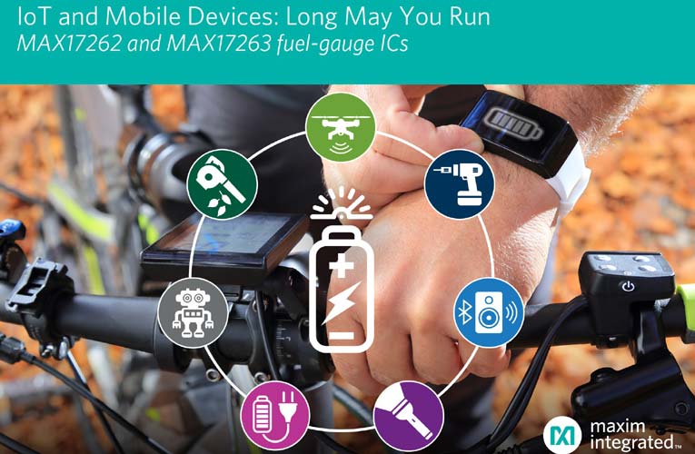 Battery Fuel-Gauge ICs Deliver Lowest Operating Current to Maximize Run-Time for Mobile and Portable Devices Battery Fuel-Gauge ICs Deliver Lowest Operating Current to Maximize Run-Time for Mobile and Portable Devices