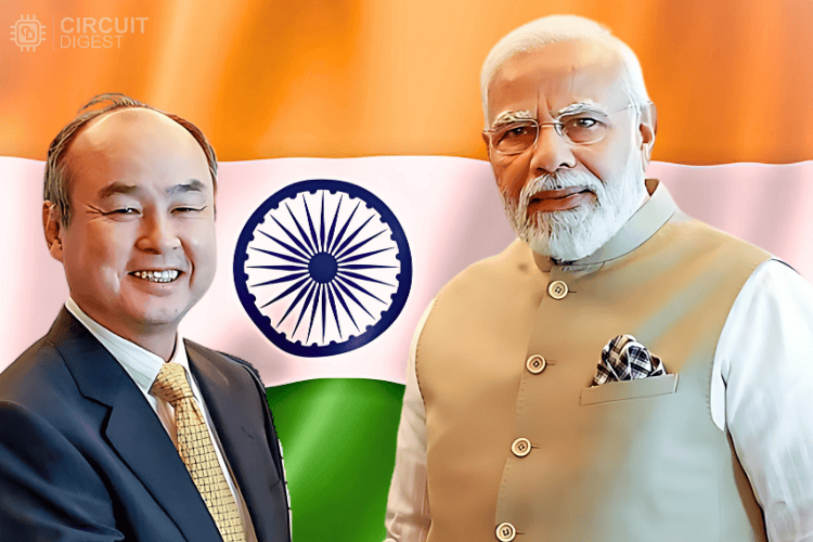 Masayoshi Son and Narendra Modi Masayoshi Son and Narendra Modi
