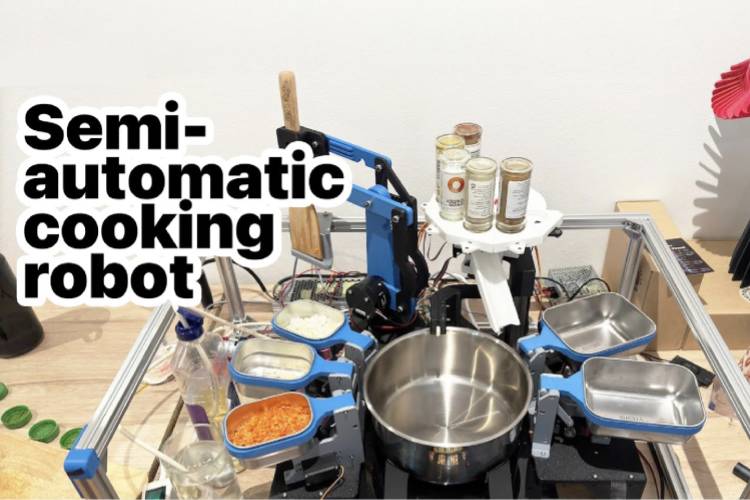 Semi-Automatic Cooking Robot Semi-Automatic Cooking Robot