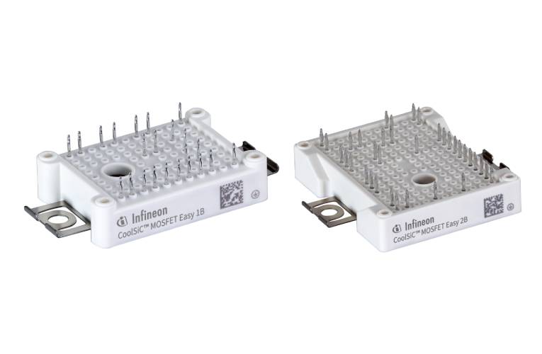 EasyPACK™ modules with CoolSiC™ MOSFETs for EV charging and UPS EasyPACK™ modules with CoolSiC™ MOSFETs for EV charging and UPS