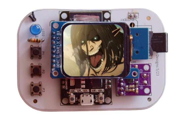 ESP32 Mini TV ESP32 Mini TV