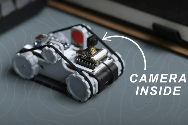 3D-Printed Mini Robotic Tank 3D-Printed Mini Robotic Tank