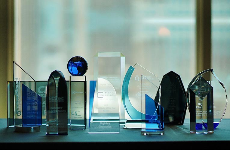 DigiKey awarded by 2022 Distributor of the Year DigiKey awarded by 2022 Distributor of the Year