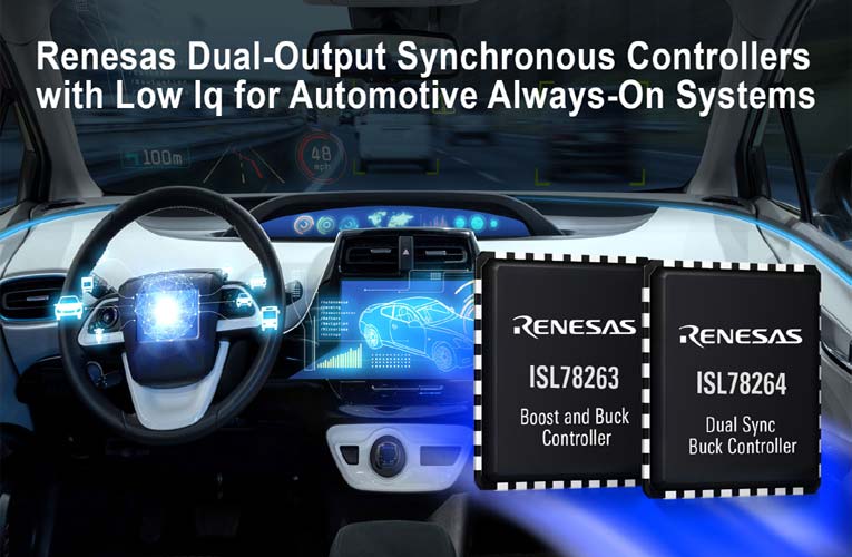 42V Dual Synchronous Controller from Renesas 42V Dual Synchronous Controller from Renesas