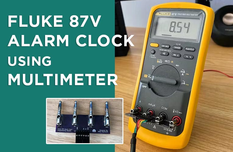 Fluke 87V Alarm Clock using Multimeter Fluke 87V Alarm Clock using Multimeter