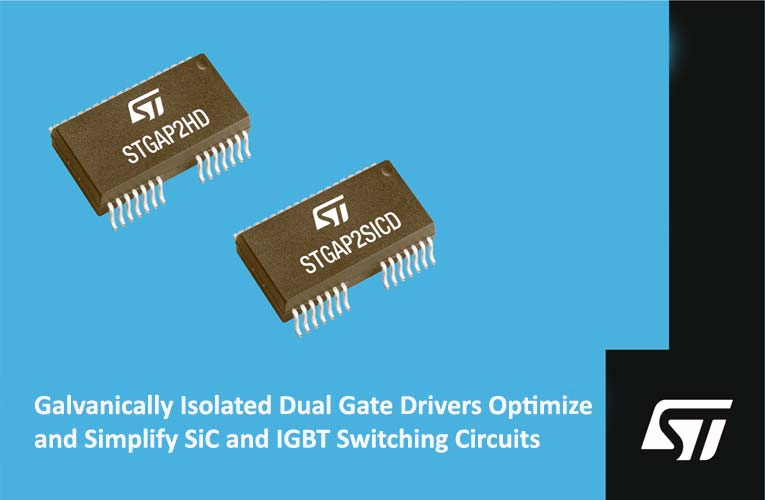 STGAP2HD and STGAP2SICD Galvanically Isolated Dual Gate Drivers Galvanically Isolated Dual Gate Drivers STGAP2HD and STGAP2SICD