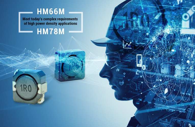 HM66M and HM78M series surface mount inductors from TT Electronics HM66M and HM78M series surface mount inductors from TT Electronics