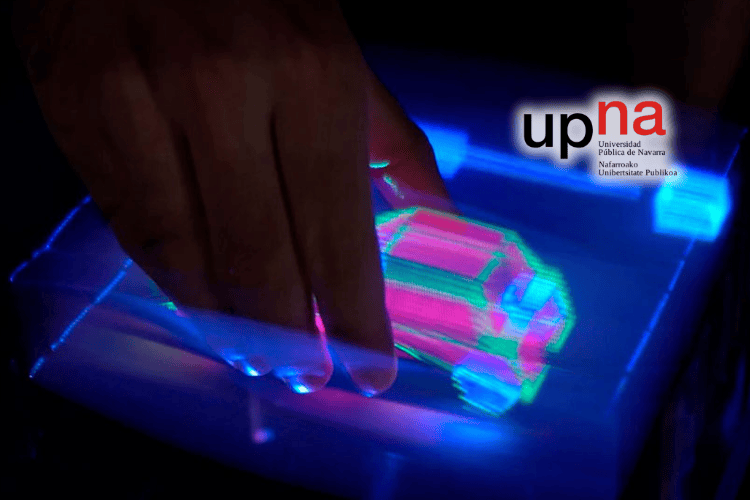 Touchable Hologram Screen Lets You Interact with Virtual 3D Objects Touchable Hologram Screen Lets You Interact with Virtual 3D Objects
