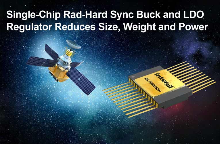 ISL70005SEH Synchronous Buck and Low Dropout (LDO) Regulator ISL70005SEH Space Grade Single-Chip Synchronous Buck and LDO Regulator