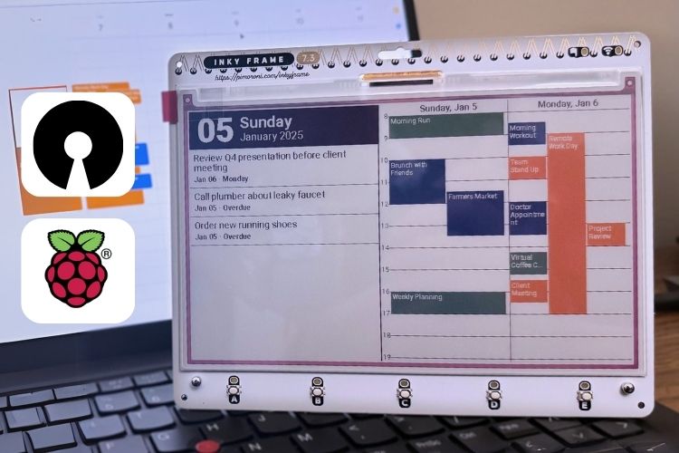 Inky Dashboard: E-Paper Display for Easy Organization Inky Dashboard: E-Paper Display for Easy Organization