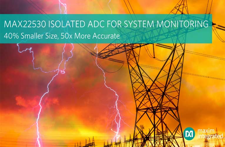 MAX22530 Isolated System-Monitoring Solution MAX22530 Isolated System-Monitoring Solution