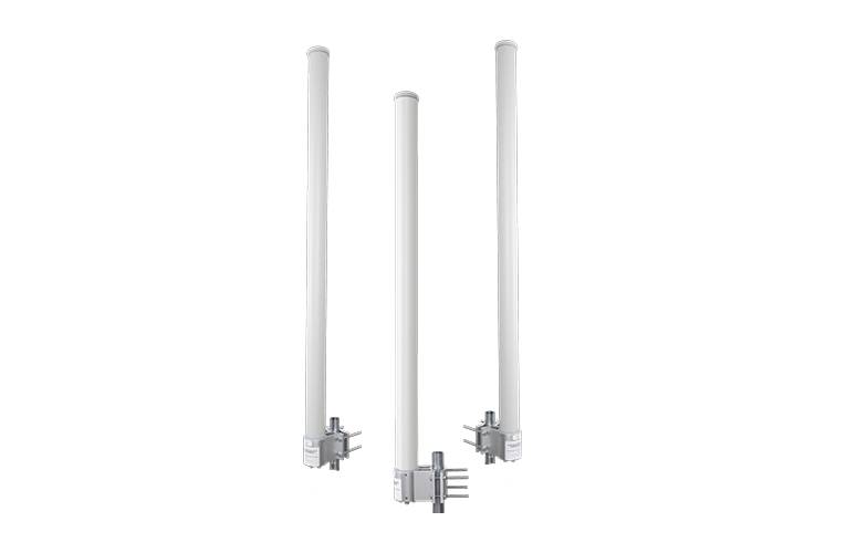 2 GHz, 3 GHz, and 5 GHz Dual Band Omni Antennas reduces tower rental and installation costs 2 GHz, 3 GHz, and 5 GHz Dual Band Omni Antennas reduces tower rental and installation costs
