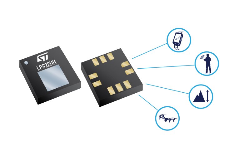 LPS22HH MEMS piezoelectric absolute pressure sensor LPS22HH MEMS piezoelectric absolute pressure sensor