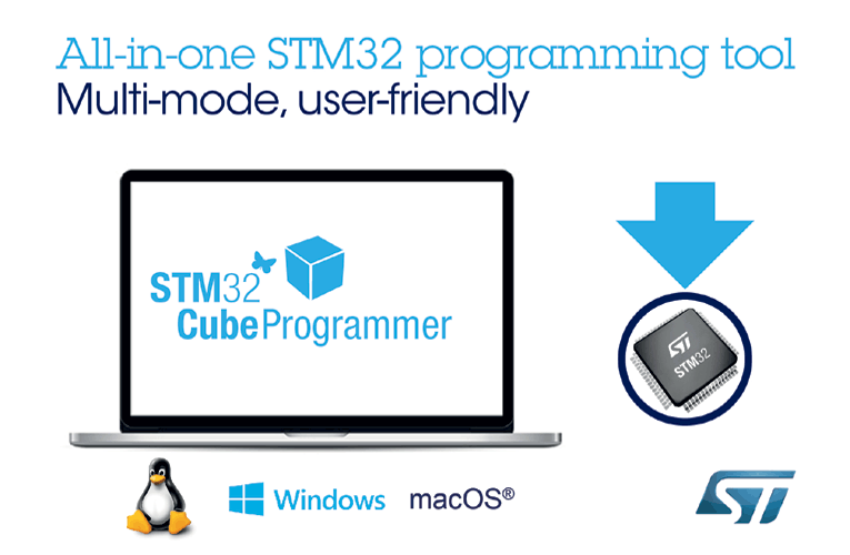 Latest Multi-OS Software Tool from STMicroelectronics Simplifies STM32 Programming and Protects Firmware Intellectual Property Latest Multi-OS Software Tool from STMicroelectronics Simplifies STM32 Programming and Protects Firmware Intellectual Property
