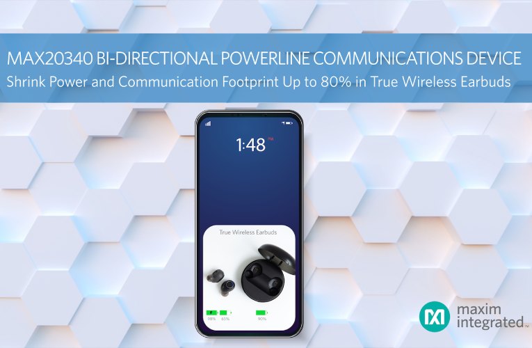Bidirectional Powerline Communication Management IC for Ultra-low-power Portables and Wearables Bidirectional Powerline Communication Management IC for Ultra-low-power Portables and Wearables