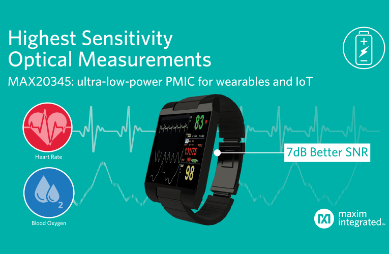 Latest Ultra-Low-Power PMIC Enables Highest Sensitivity Optical Measurements Latest Ultra-Low-Power PMIC Enables Highest Sensitivity Optical Measurements