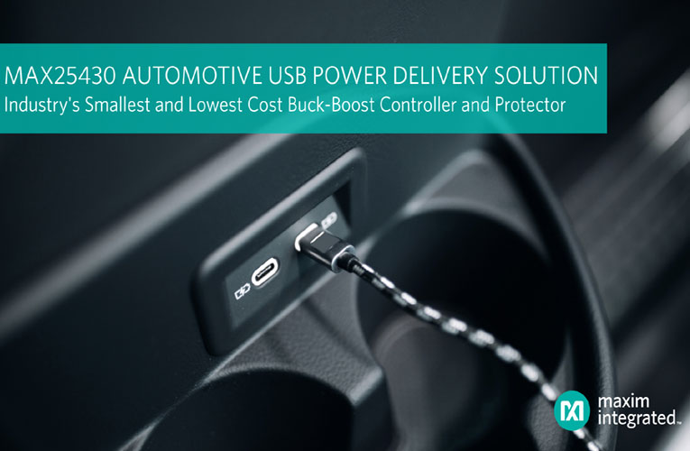 Maxim Integrated’s MAX25430 Automotive Buck-Boost Controller Maxim Integrated’s MAX25430 Automotive Buck-Boost Controller