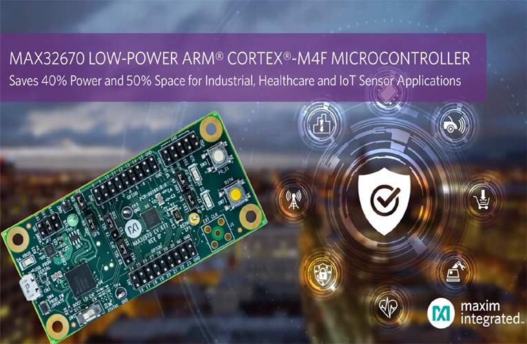 MAX3260 Arm Cortex M4 Microcontroller Maxim's MAX3260 Arm Cortex M4 Microcontroller