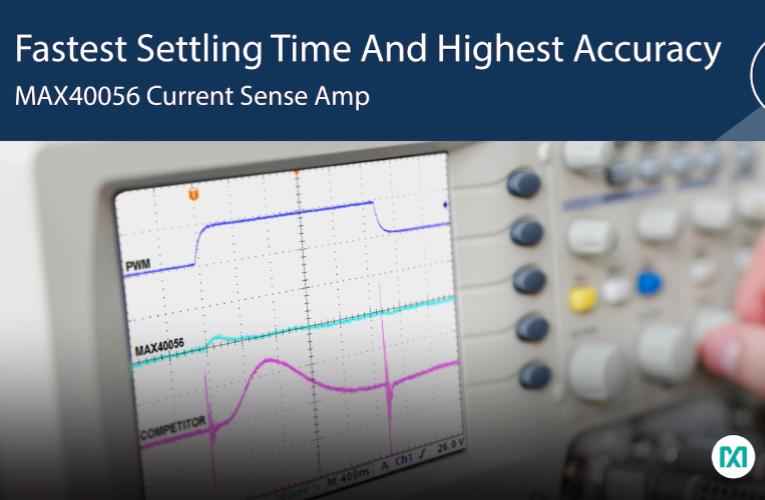 Bi-directional Current Sense Amplifier with PWM Rejection Offers High Accuracy and Fast Settling Time for Greater Motor Efficiency Bi-directional Current Sense Amplifier with PWM Rejection Offers High Accuracy and Fast Settling Time for Greater Motor Efficiency