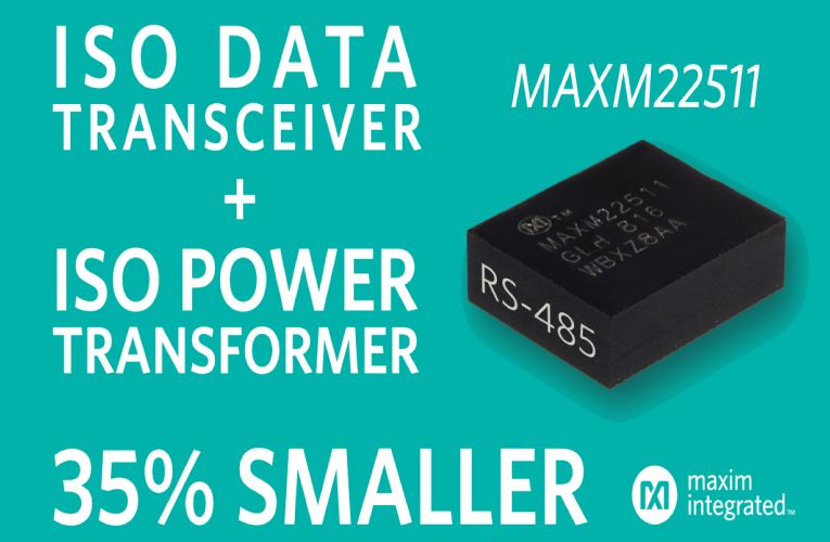 Isolated RS-485 Module Transceiver with Power for Industry 4.0 Isolated RS-485 Module Transceiver with Power for Industry 4.0