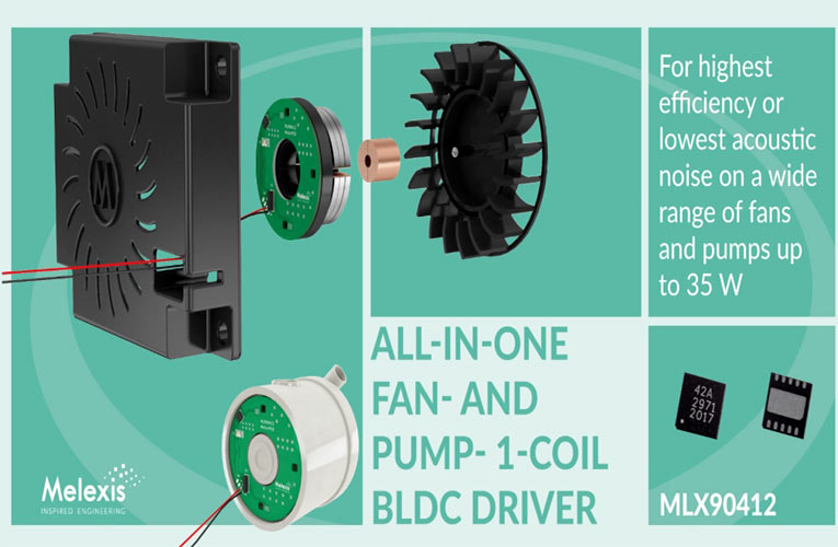 MLX90412 All-in-One Fan And Pump Driver IC MLX90412 All-in-One Fan And Pump Driver IC
