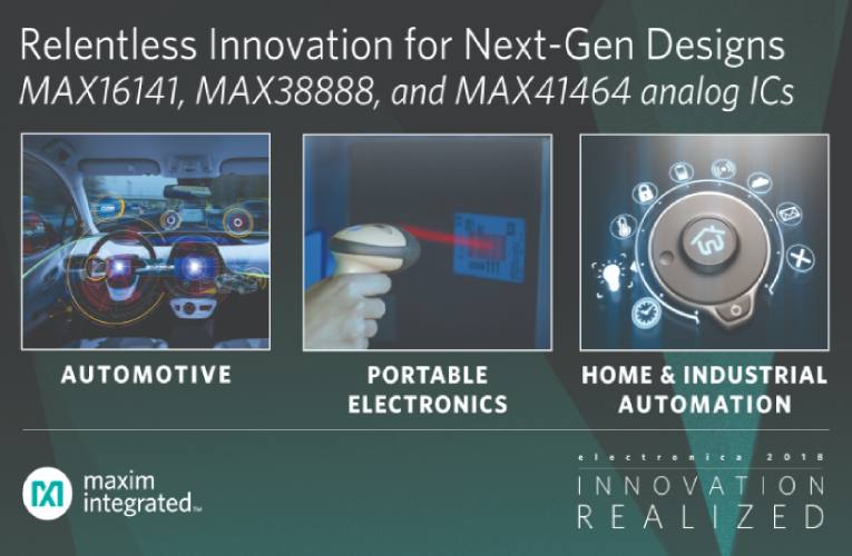 High-Performance Analog ICs for Building Automation, Automotive and Backup Power Systems High-Performance Analog ICs for Building Automation, Automotive and Backup Power Systems
