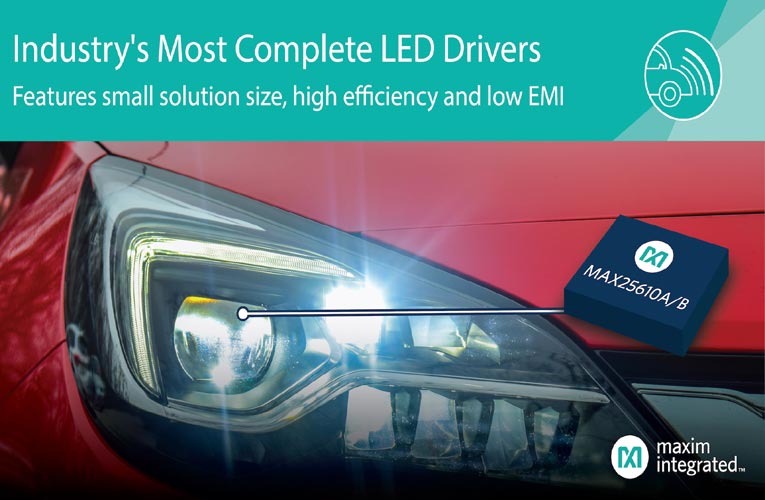 Compact LED Drivers Provide Complete Solutions with High Efficiency and Low EMI Compact LED Drivers Provide Complete Solutions with High Efficiency and Low EMI