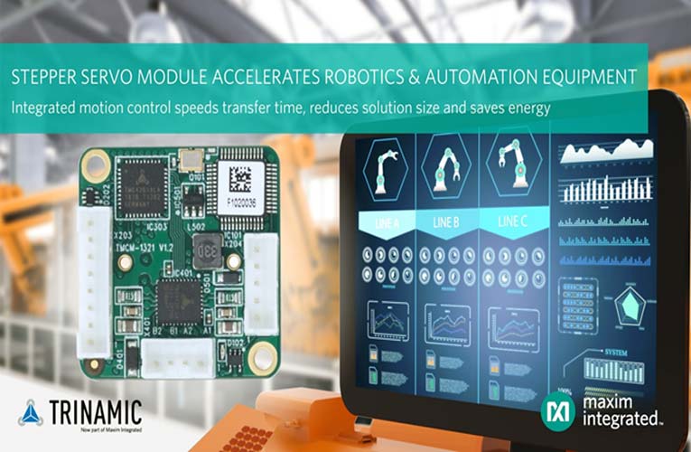 Maxim Integrated's Trinamic Servo Driver Module Maxim Integrated's Trinamic Servo Driver Module