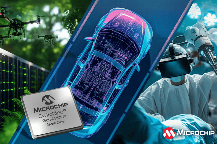 Microchip Launches PCI100x PCIe Switches for Data Centers and HPC Microchip Launches PCI100x PCIe Switches for Data Centers and HPC