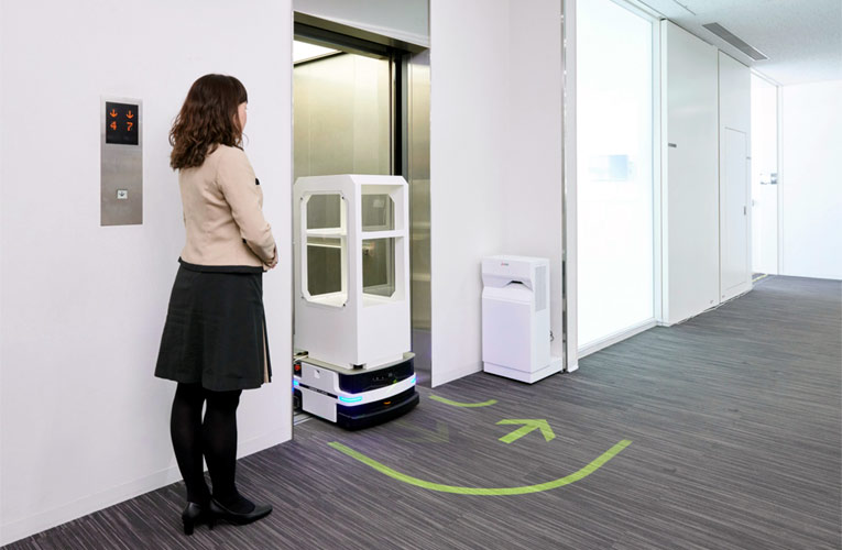 Mitsubishi's In-Building Mobilities Controlling Technology Mitsubishi's In-Building Mobilities Controlling Technology