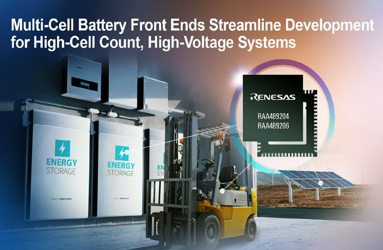 Multi-Cell Battery Front End ICs Multi-Cell Battery Front End ICs