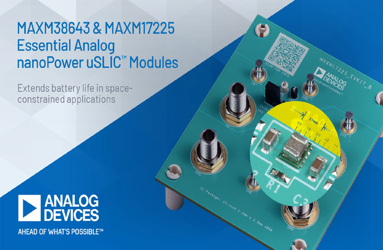 MAXM38643 and MAXM17225 NanoPower Buck Module MAXM38643 and MAXM17225 NanoPower Buck Module