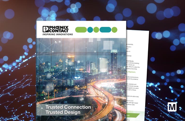 New eBook from Mouser and Phoenix Contact Highlights Secure Connections in Industrial IoT New eBook from Mouser and Phoenix Contact Highlights Secure Connections in Industrial IoT