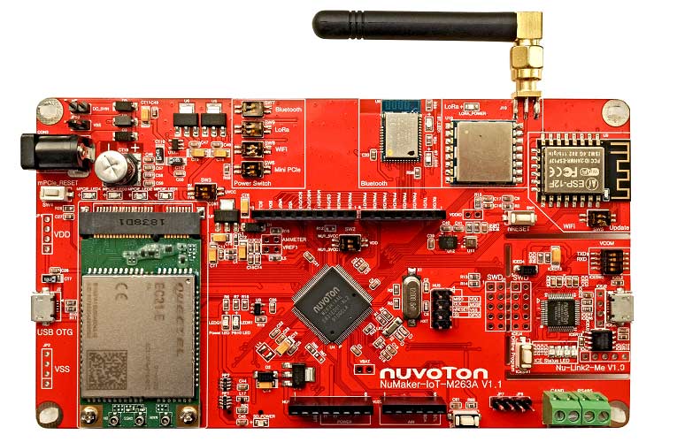 Nuvoton M261/M262/M263 Series Microcontroller with Low Power and Robust Security designed for IoT applications Nuvoton M261/M262/M263 Series Microcontroller with Low Power and Robust Security designed for IoT applications