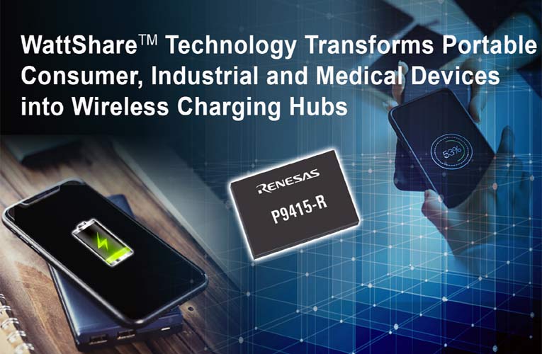 P9415-R Wireless Power Receiver from Renesas P9415-R Wireless Power Receiver