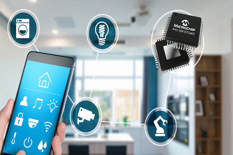 Microchip's PIC18-Q43 PIC Microcontroller Microchip's PIC18-Q43 PIC Microcontroller