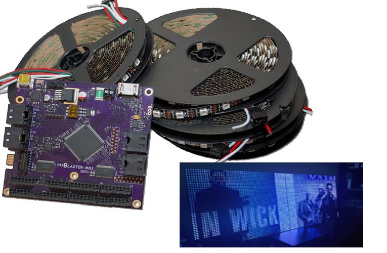 Pixblasters MS1 – RGD LED Controller for LED Video Displays Pixblasters MS1 – RGD LED Controller for LED Video Displays