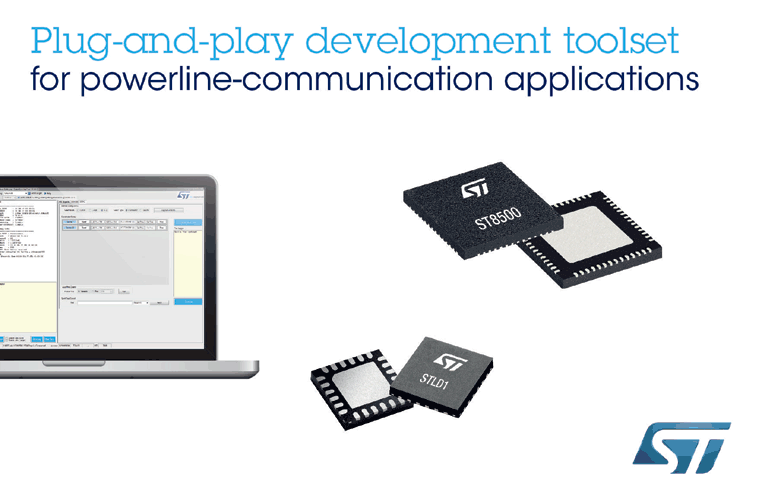 Powerline Communication Development Toolset from STMicroelectronics Extends Access to Field-Proven G3-PLC Chipset Powerline Communication Development Toolset from STMicroelectronics Extends Access to Field-Proven G3-PLC Chipset